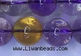 CAN223 15.5 inches 12mm round ametrine gemstone beads wholesale