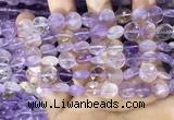 CAN232 15.5 inches 10mm faceted coin ametrine beads wholesale