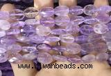 CAN236 15.5 inches 10*14mm faceted oval ametrine beads wholesale