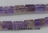 CAN27 15.5 inches 8*12mm column natural ametrine gemstone beads