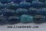 CAP375 15.5 inches 6*10mm teardrop apatite gemstone beads