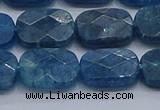 CAP396 15.5 inches 10*14mm faceted rectangle apatite gemstone beads