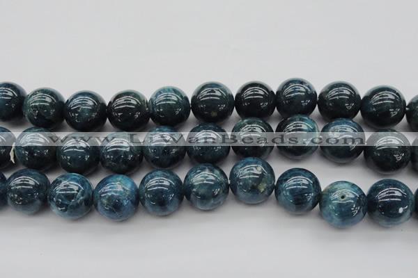 CAP405 15.5 inches 14mm round A grade natural apatite beads