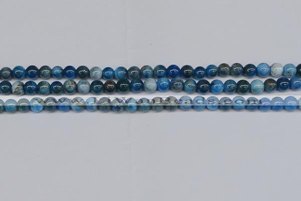 CAP411 15.5 inches 6mm round apatite gemstone beads wholesale