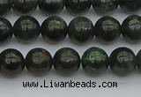 CAP511 15.5 inches 6mm round green apatite gemstone beads