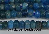 CAP528 15.5 inches 3*5mm faceted rondelle apatite gemstone beads