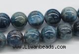 CAP55 15.5 inches 12mm round dyed apatite gemstone beads wholesale