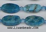 CAP551 15.5 inches 8*16mm oval apatite gemstone beads