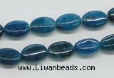 CAP62 15.5 inches 8*12mm oval dyed apatite gemstone beads wholesale