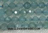 CAP620 15.5 inches 2mm faceted round tiny apatite gemstone beads