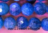 CAP658 15.5 inches 6mm faceted round apatite gemstone beads