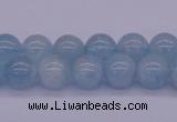 CAQ123 15.5 inches 8mm round AAA grade natural aquamarine beads