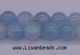 CAQ124 15.5 inches 10mm round AAA grade natural aquamarine beads