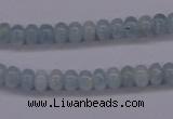 CAQ136 15.5 inches 3*4mm rondelle natural aquamarine beads