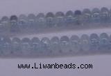 CAQ137 15.5 inches 3*5mm rondelle natural aquamarine beads