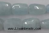 CAQ415 8*12mm – 18*28mm faceted nuggets natural aquamarine beads