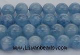 CAQ536 15.5 inches 6mm round AAA grade natural aquamarine beads