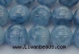 CAQ547 15.5 inches 12mm round AAAA grade natural aquamarine beads