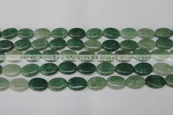 CAQ633 15.5 inches 13*18mm oval aquamarine gemstone beads