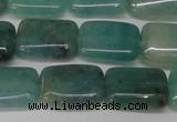 CAQ645 15.5 inches 12*16mm rectangle aquamarine gemstone beads