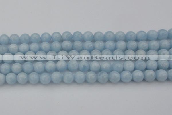 CAQ703 15.5 inches 10mm round natural aquamarine beads wholesale