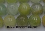 CAQ755 15.5 inches 14mm round aquamarine beads wholesale