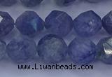 CAQ775 15.5 inches 14mm faceted nuggets imitation aquamarine beads