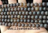 CAR217 15.5 inches 7mm round natural amber beads wholesale