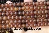 CAR237 15.5 inches 6mm - 7mm round natural amber beads wholesale