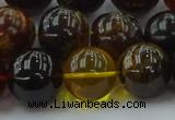 CAR509 15.5 inches 15mm - 16mm round natural amber beads wholesale