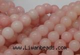 CAS04 15.5 inches 8mm round pink angel skin gemstone beads