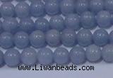 CAS200 15.5 inches 4mm round blue angel skin gemstone beads