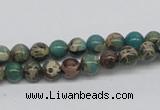 CAT5002 15.5 inches 6mm round natural aqua terra jasper beads