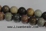 CAT5203 15.5 inches 10mm round aqua terra jasper beads wholesale