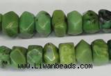 CAU32 15.5 inches 8*12mm nugget australia chrysoprase beads wholesale