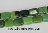 CAU36 15.5 inches 8*10mm rectangle australia chrysoprase beads wholesale