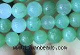 CAU365 15.5 inches 5mm round Australia chrysoprase beads