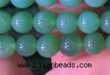 CAU371 15.5 inches 5mm round Australia chrysoprase beads