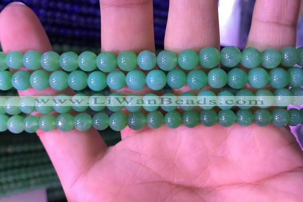 CAU372 15.5 inches 6mm round Australia chrysoprase beads