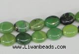 CAU39 15.5 inches 8*10mm oval australia chrysoprase beads wholesale