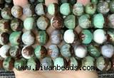 CAU457 15.5 inches 12mm - 13mm round Australia chrysoprase beads