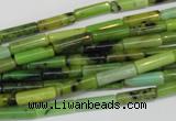 CAU46 15.5 inches 4*13mm tube Australia chrysoprase beads wholesale