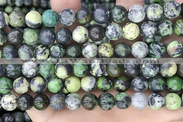 CAU525 15.5 inches 9mm round Chinese chrysoprase beads