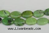 CAU65 15.5 inches 8*12mm oval Australia chrysoprase beads