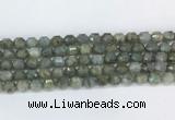 CBBS05 15 inches 8mm faceted prism labradorite beads wholesale