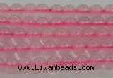 CBC300 15.5 inches 4mm round pink chalcedony beads wholesale