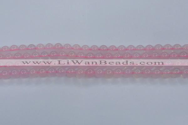 CBC302 15.5 inches 8mm round pink chalcedony beads wholesale