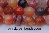 CBC403 15.5 inches 10mm A grade round orange chalcedony beads