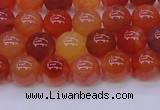 CBC413 15.5 inches 10mm AA grade round orange chalcedony beads