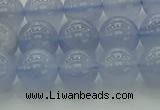 CBC453 15.5 inches 10mm round blue chalcedony beads wholesale